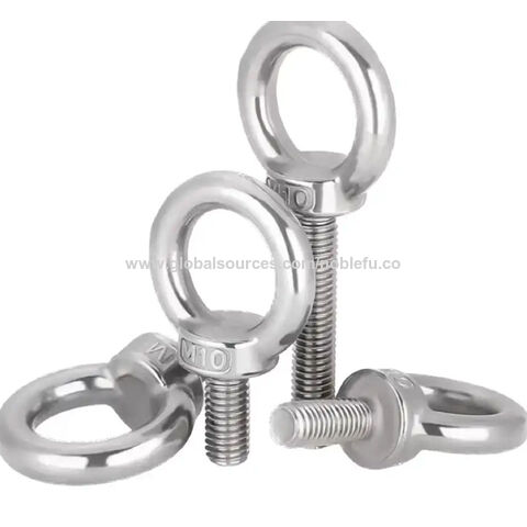 Best Quality L/Half Ring/Eye Hook Screws - China Eye Screws, Hook Screws