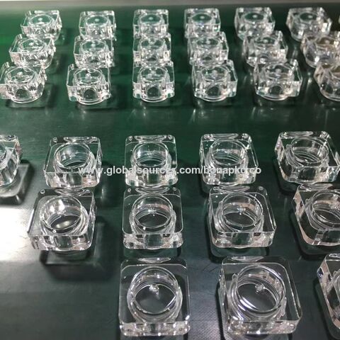4oz 8oz Small Mini Clear Glass Premium Quality Apothecary Jars for Bathroom  Storage Cotton Balls/Swabs - China Wide Mouth Round Storage Jar, Glass Jar  for Cotton Swabs