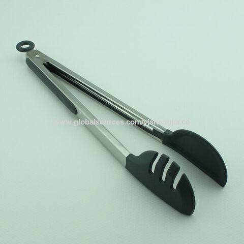 Serving And Grilling Tongs Fireproof Non-Stick Silicone Tongs Non-Slip  Barbecue Tongs Cooking Clamp Grill Kitchen Accessories