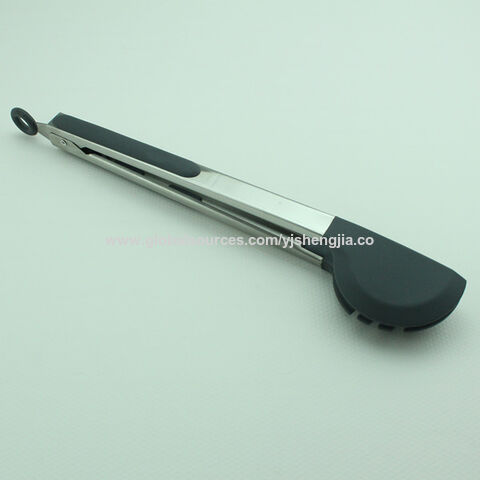 Silicone Tongs w/ Stainless Steel Handle Wholesale