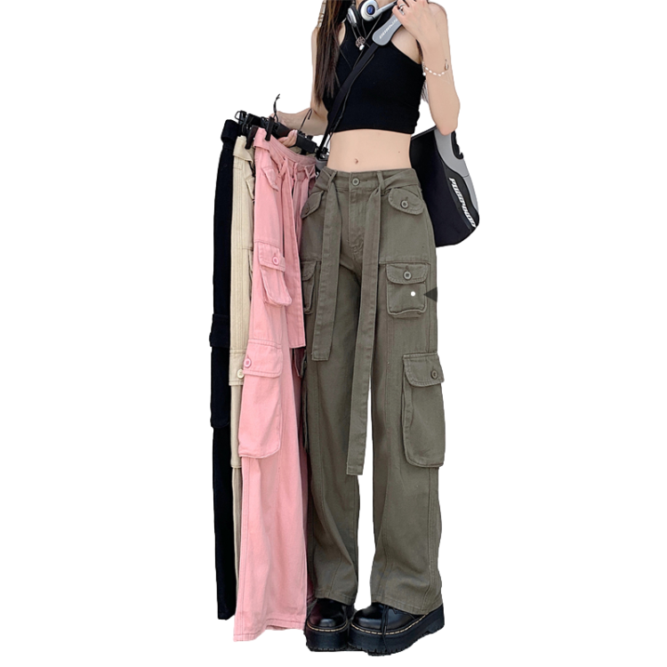 Women Baggy Cargo Pants With Pocket
