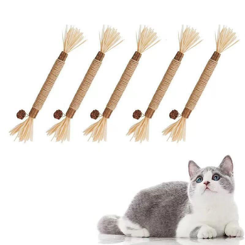 Pet Cat Bell Ball Puzzle Toy Box Cat Scratch Board Wooden Self Hi Food  Leakage Device Cat Toys Cat Accessories