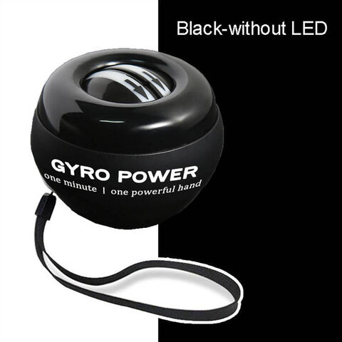 LED Wrist Ball Trainer Gyroscope Strengthener Gyro Power Ball Arm Exerciser