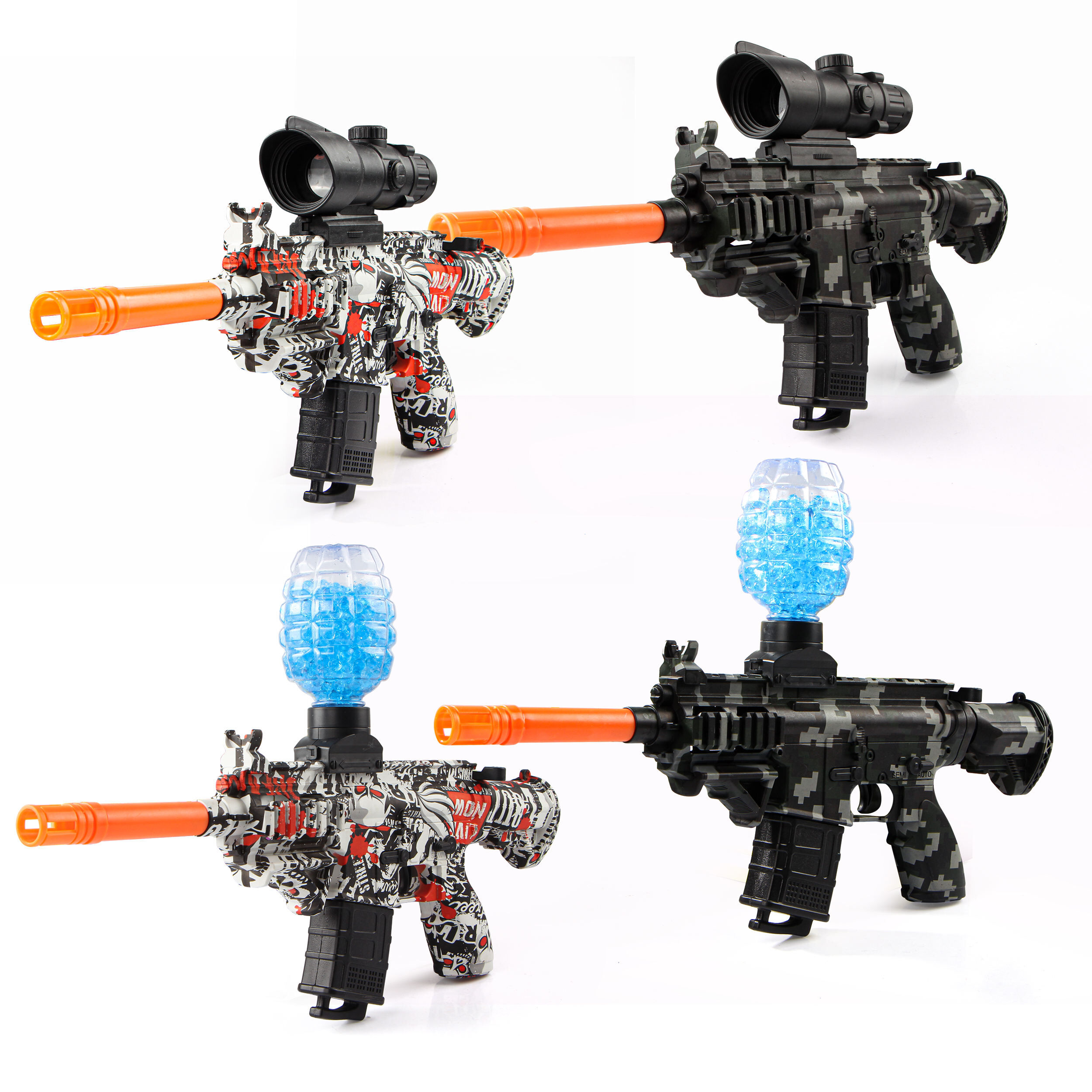 Buy Wholesale China Gel Gun Electric Gun Toy With Gel Beads Bullet M416