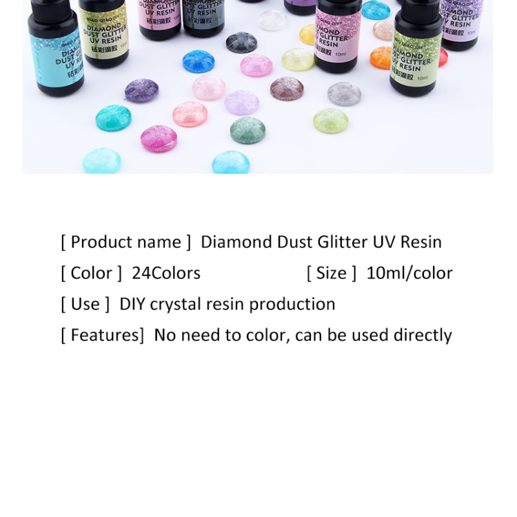 Buy Wholesale China Wholesale Price 6 Colors/set Glitter Uv Glue Artificial  Rhinestone Glitter Glue Color Drop Glue & Glitter Uv Glue at USD 4.99