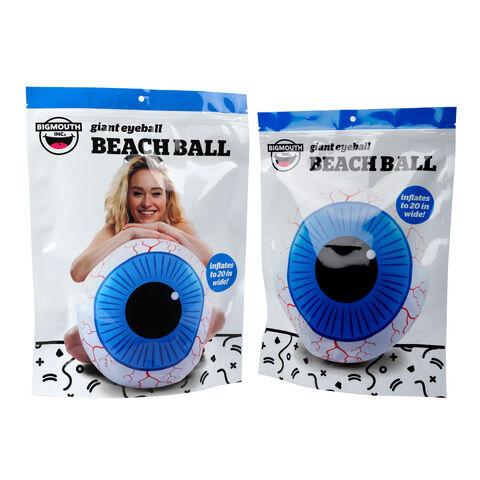 Custom Printed Eyeball Beach Ball Bags Round Balloon Stand Up Bags For Birthday Halloween Party Decorations Buy China Wholesale Golf Stand Bag 0.03 Globalsources