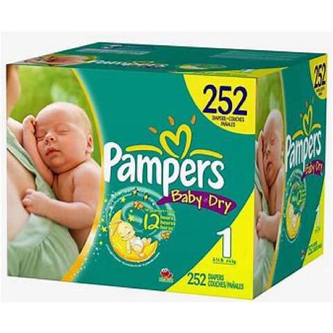 Pampers Baby Dry Talla 1 Bolsa 44 Panales