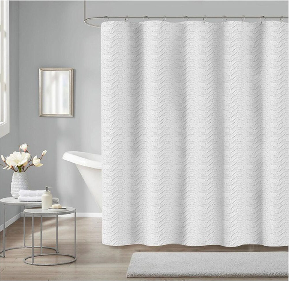 Protector de cortina de ducha transparente resistente al agua PEVA ligero  para el baño Ducha - China Cortinas de ducha y juego de cortina de ducha  precio