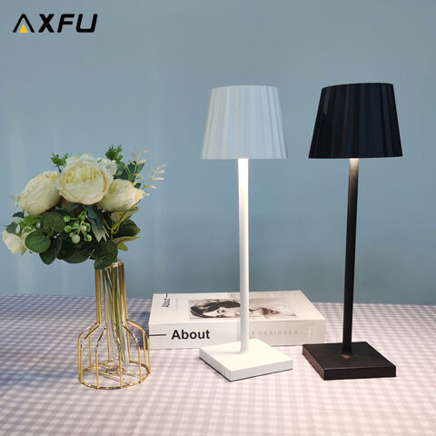 Home Decor Battery Operated Table Lamps, Rechargeable Wireless Led Desk Lamp  With Touc H, 3-level Brightness Light, Usb Eye Protection Decoration Nigh