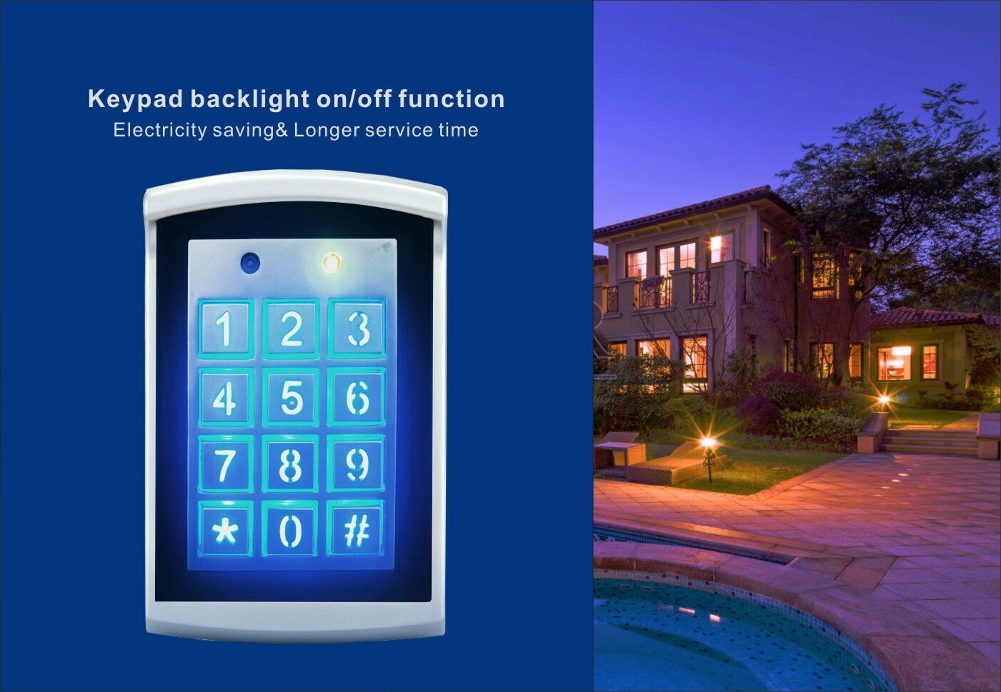 Buy Wholesale China Access Control Keypad Standalone Wired Keypad