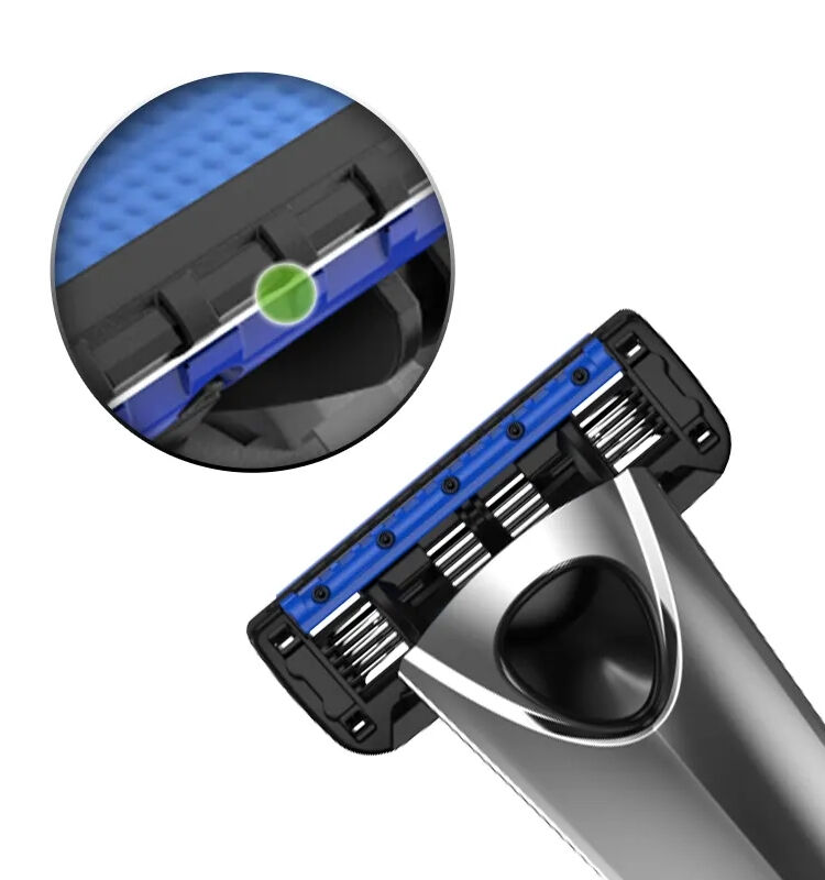 Hot Sale Mirror Polished Surface Metal Handle Razor Zinc Alloy Razor ...