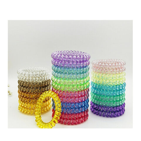 100Pcs 1.5 x 3mm Medium Size Assorted Multicolor Rubber Bands