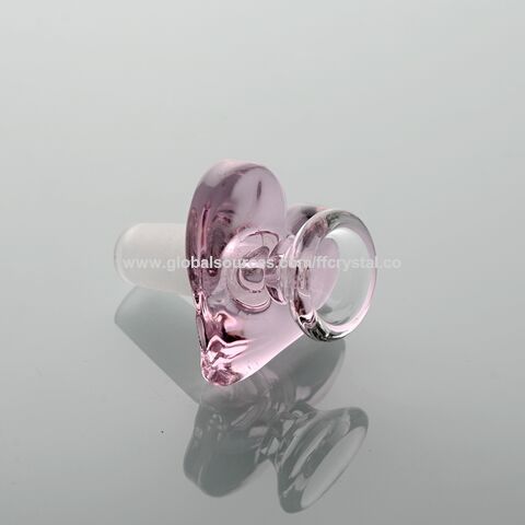 Buy Wholesale China Factory Wholesale Pink Heart Bowl 14mm Male