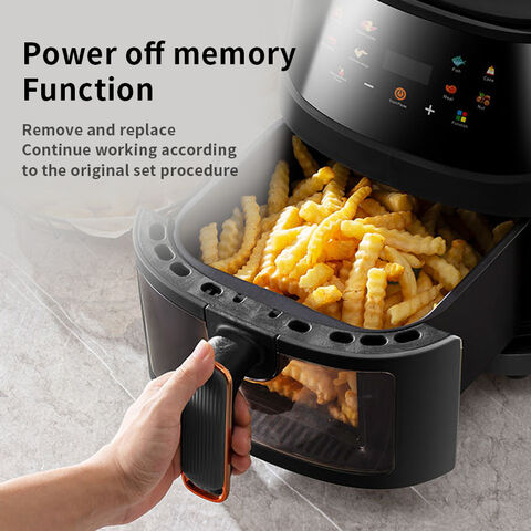 Air Fryer Home Multifunctional Smart with Touch Screen 6L Large