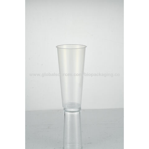 Jxing Lines Series PP Disposable Clear Plastic Cups - China