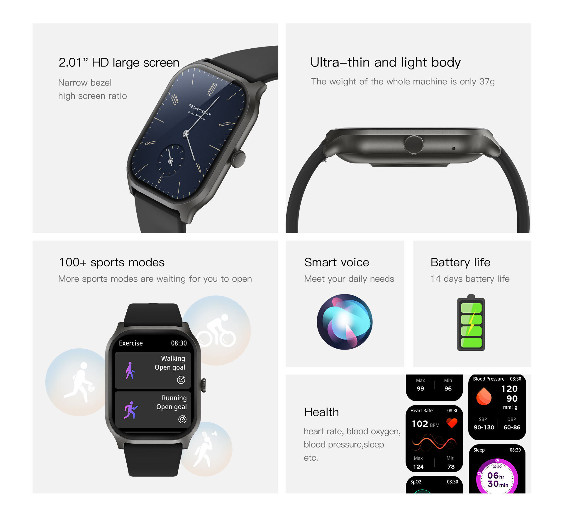 Buy Wholesale China Factory Zwear Zl77 Smart Watch 2.0‘’ Hd Screen ...