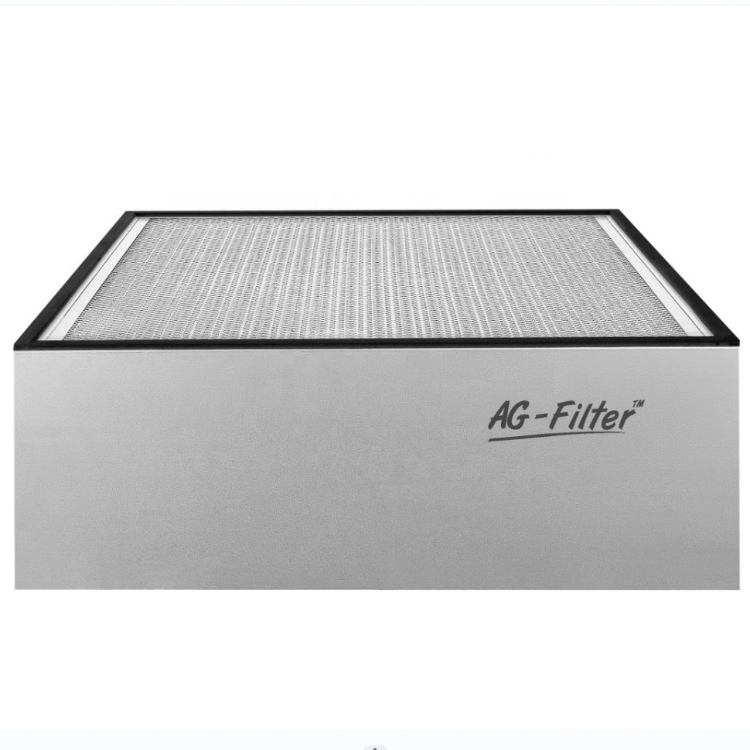 Buy China Wholesale Agf Ahu 99.99% 0.3 Micron H13 H14 Hepa Filter 63x63 ...