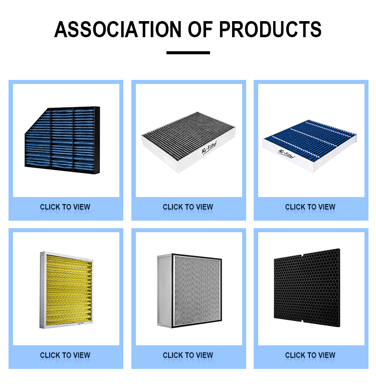 Buy China Wholesale Agf Ahu 99.99% 0.3 Micron H13 H14 Hepa Filter 63x63 ...