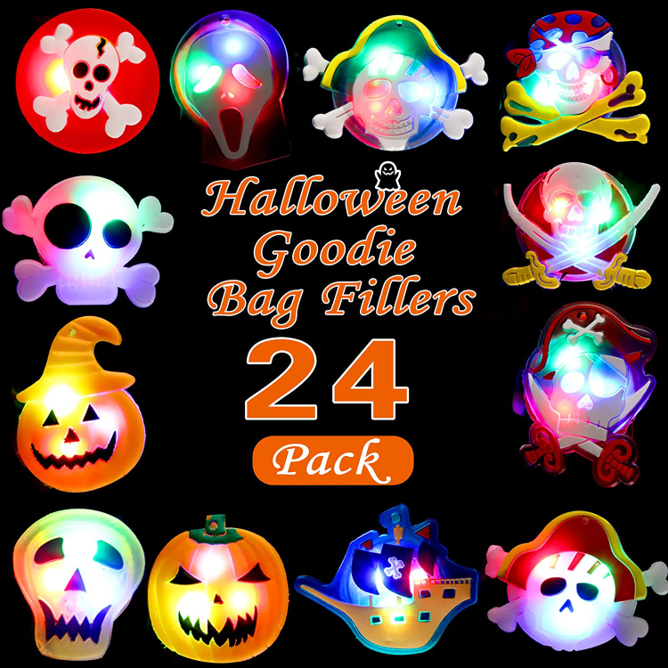 Glow In The Dark Halloween Stickers Pumpkins & Cats 🎃