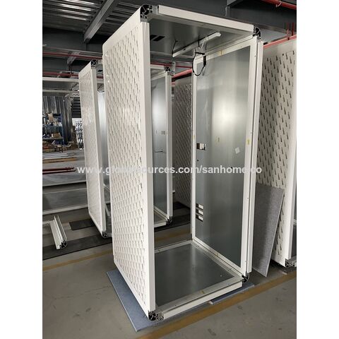 Cabine acústica individual SH-MF4 barata: espaço de trabalho de escritório privado e à prova de som para reuniões, ideal para exterior.