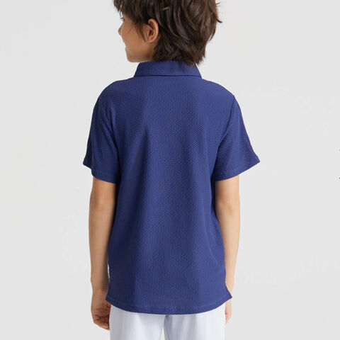 Polo de uniforme escolar para niños, manga corta, tipo jersey