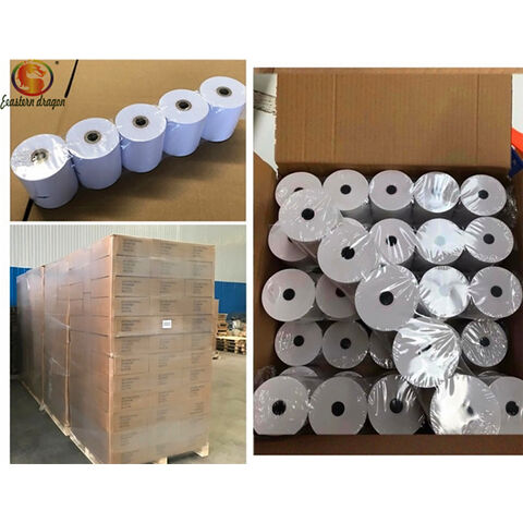 Papier Thermique transparent, 10 rouleaux de papier thermique autocollant  pour Mini imprimante, Rouleau de Papier Autocollant Blanc, 57 x 25MM  (Transparent) : : Fournitures de bureau