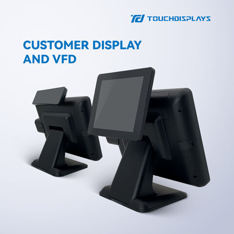 Terminal POS tactile tout-en-un 15 pouces, système de caisse enregistreuse national, POS Windows Android