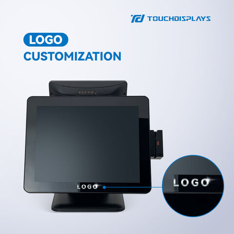 Terminal POS tactile tout-en-un 15 pouces, système de caisse enregistreuse national, POS Windows Android