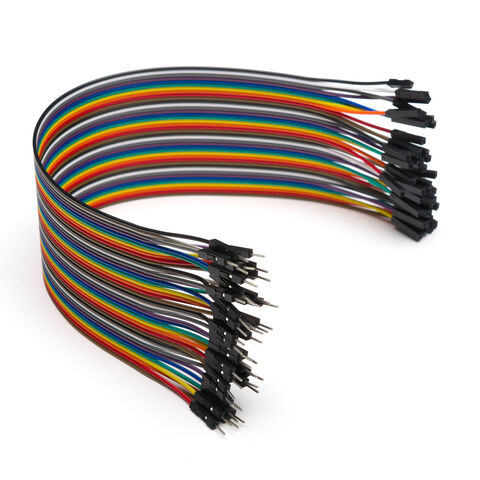 Buy Wholesale China 40p Male And Female 20cm Dupont Cable Color