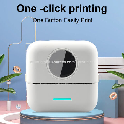 Achetez en gros Mini étiquette Imprimante Se Connecter Par