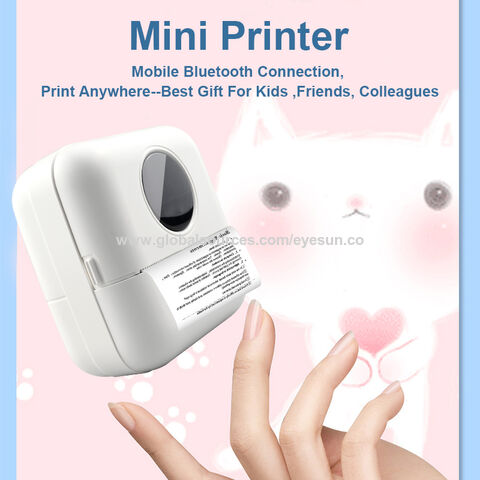 Achetez en gros Mini étiquette Imprimante Se Connecter Par Bluetooth  Imprimante N'importe Où étude Document Imprimante Utiliser Pour Enfants  étude Et Bureau Chine et Imprimante à 9.5 USD