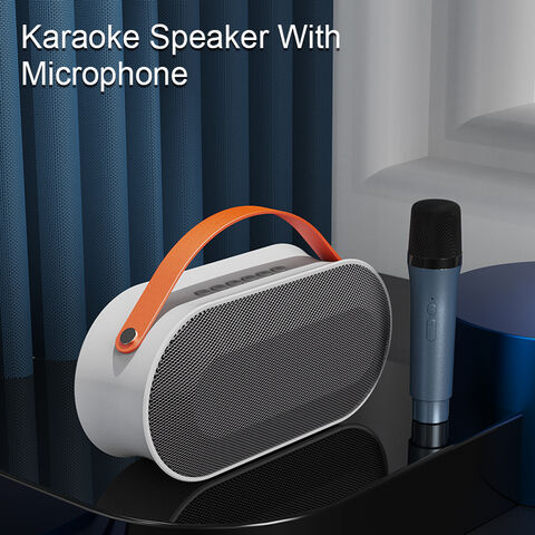 Achetez en gros Vintage Microphone Haut-parleur 30w Sans Fil Portable En  Plein Air Karaoké Ensemble Maison Partie Haut-parleur Chine et Haut-parleur  Bluetooth à 32.4 USD