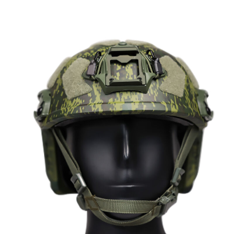 New Kevlar Helmet, Class IIIA Military Helmet, Military Combat Helmet Team Wendy, Green
