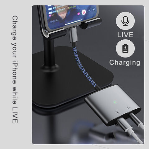 Adaptateur USB C jack écouteurs Répartiteur Aux pour iPhone