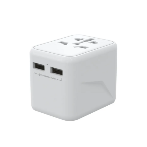 Adaptateur Secteur Universel Travel Voyage Power Charger Adapter Plug Prise  AU UK EU US Adaptateur Secteur Universel Converter Connecteur : :  High-Tech