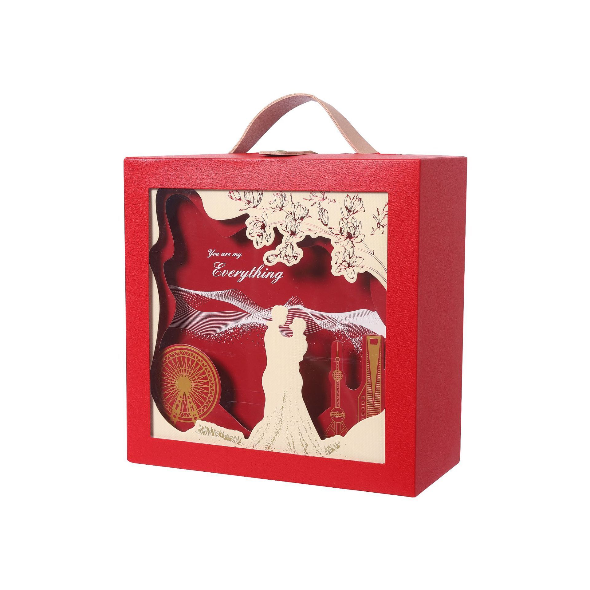 Buy Wholesale China Gift Boxes With Handles With Gift Box Wedding