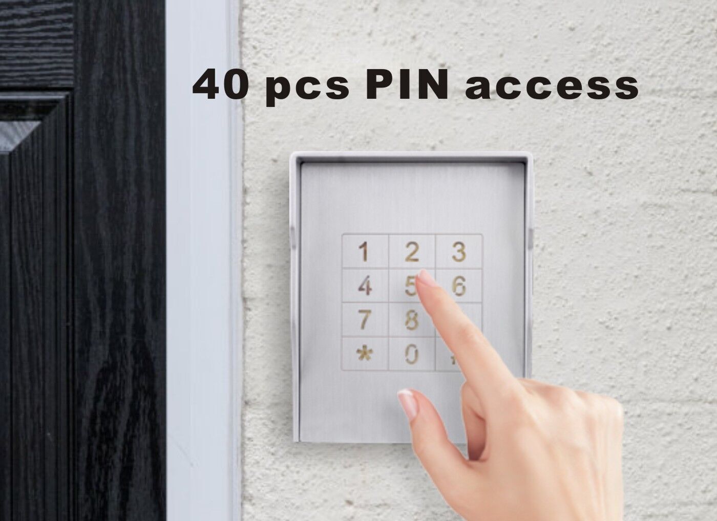 Access Control Keypad Wired Keypad Standalone Waterproof Ip66 Metal ...