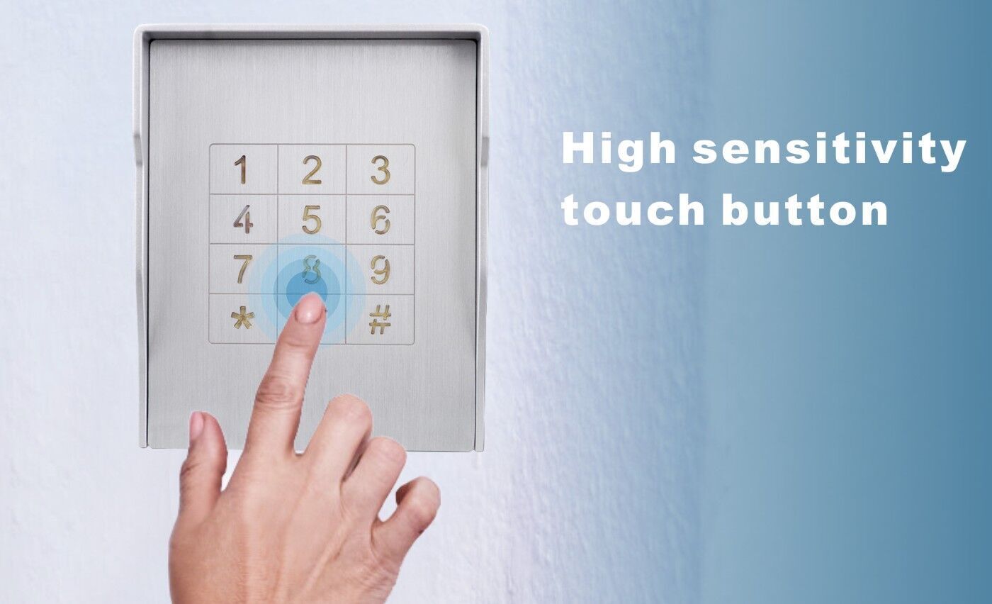 Access Control Keypad Wired Keypad Standalone Waterproof Ip66 Metal ...