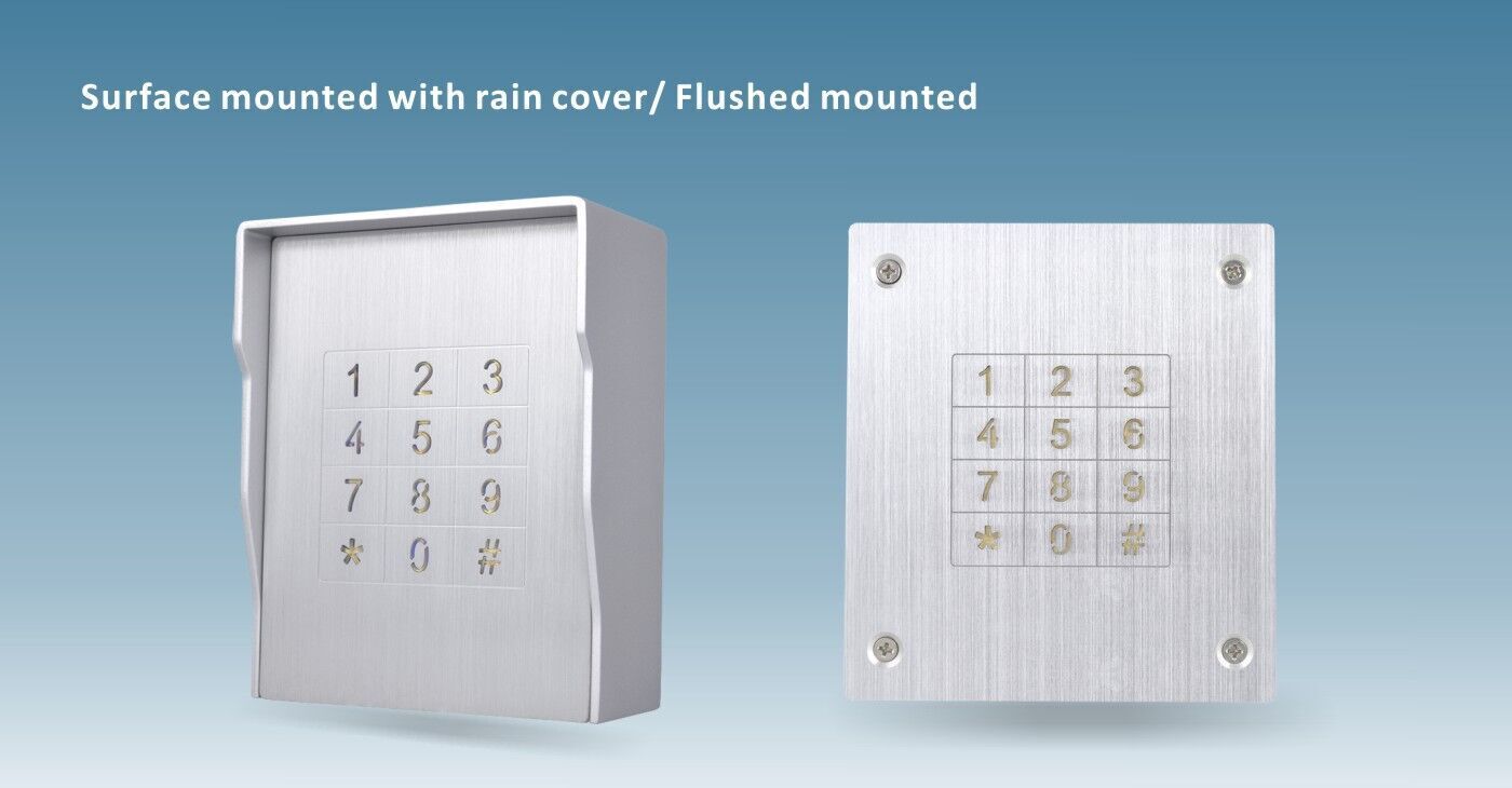 Access Control Keypad Wired Keypad Standalone Waterproof Ip66 Metal ...