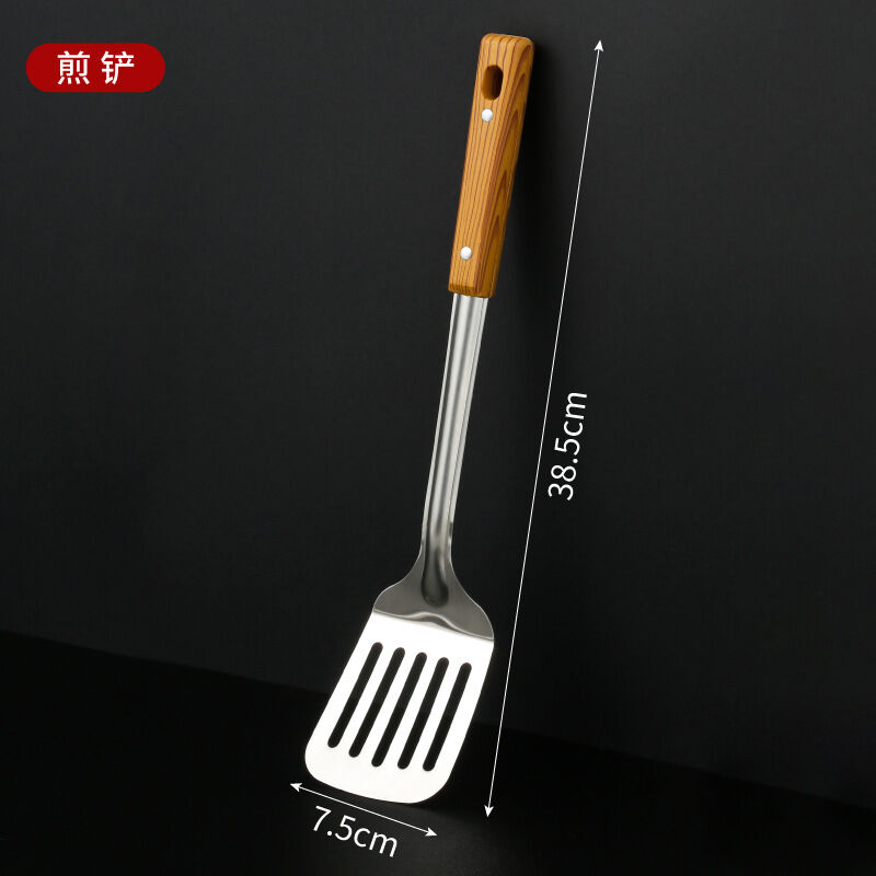 Presse à Hamburger Ronde 5,5 Pouces En Acier Inoxydable + Spatule 29,5 Cm - Pour Steaks Hachés Maison - 2