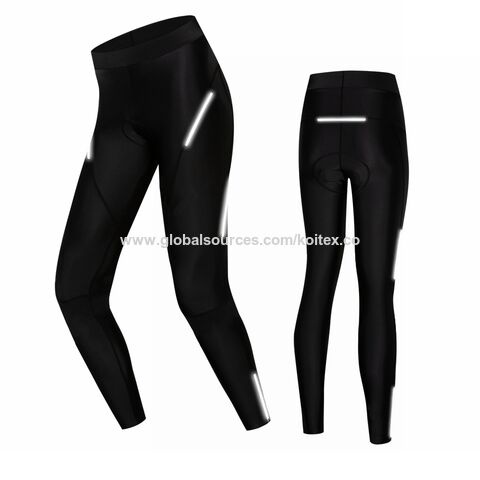 Buy Wholesale China Oem Women's Compression 3/4 Mtb Bicycle Pants Race Fit  Lady Cycling Tights Black Reflective Cycling Pant Supplier & Pants at USD  11.45