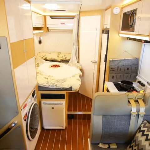 Fabrikpreis RV Camper Pickup Camper Wohnwagen Reinigungswagen