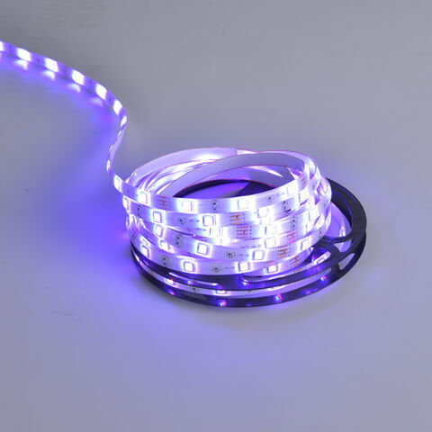 شريط إضاءة LED مرن ومقاوم للماء 12 فولت 5050، 30 مصباح LED/متر، إضاءة ناعمة، مثالي لإضاءة السيارات، حاصل على شهادة CE ROHS