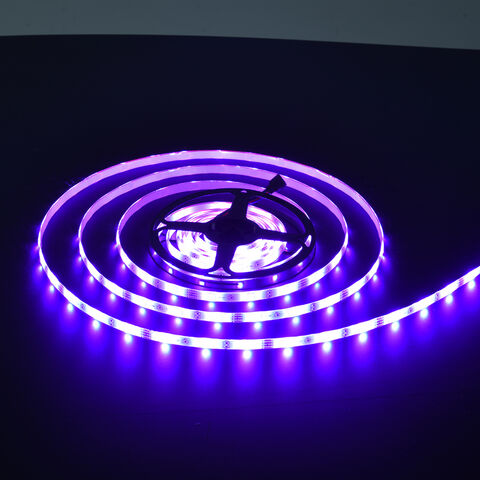 شريط إضاءة LED مرن ومقاوم للماء 12 فولت 5050، 30 مصباح LED/متر، إضاءة ناعمة، مثالي لإضاءة السيارات، حاصل على شهادة CE ROHS