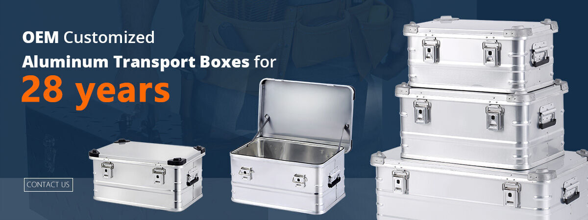 Best Selling Aluminum Transport Container Storage Trunk Boxes With Alu ...