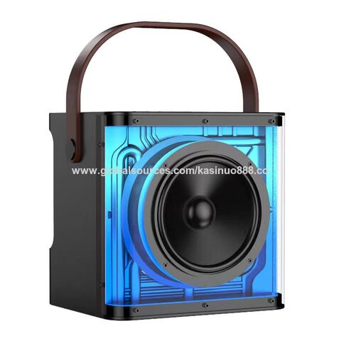 Haut-parleur de karaoké Bluetooth Lecteur musical stéréo USB pour  l'extérieur - Bleu