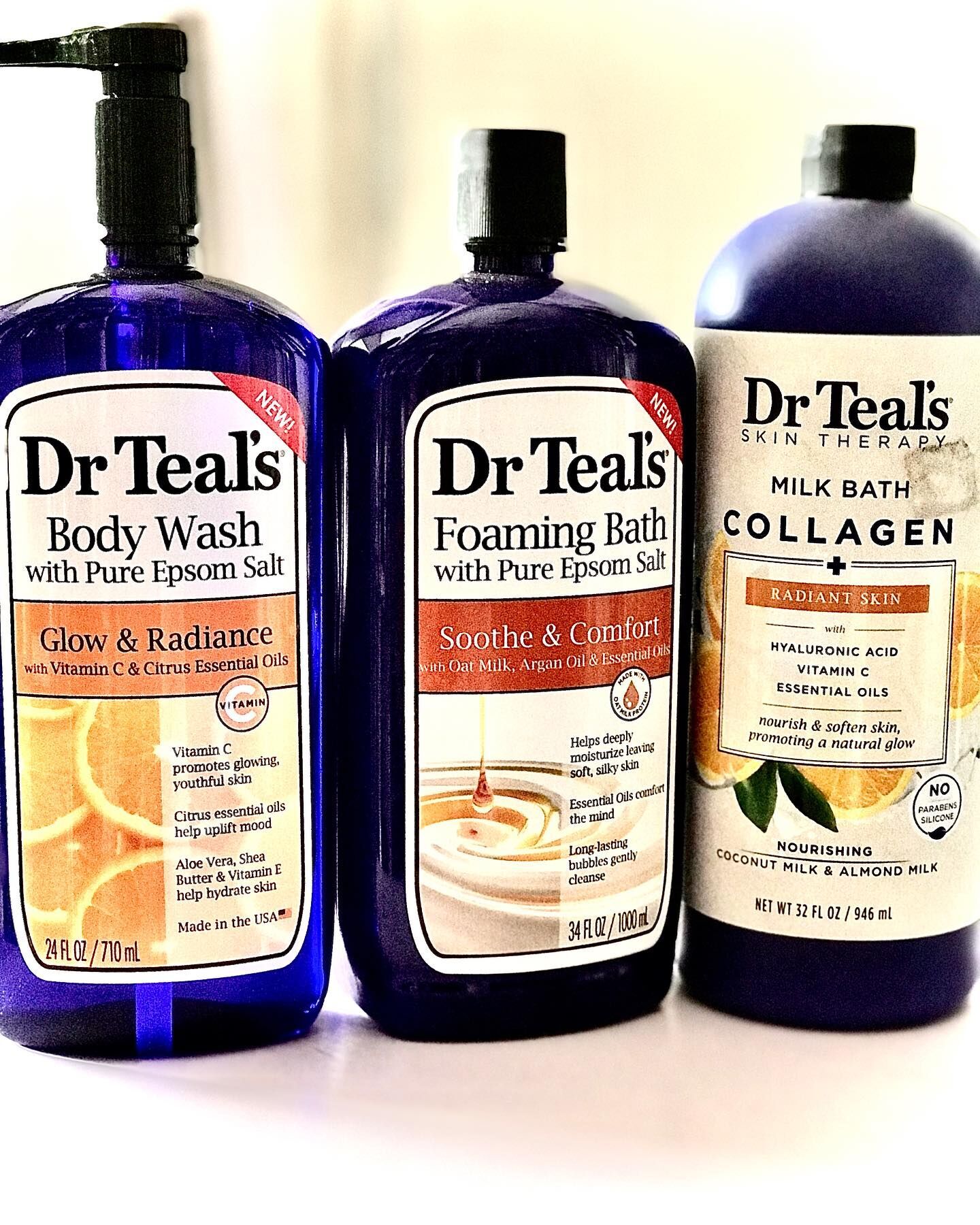 Dr Teal's Shea Butter & Almond Oil Foaming Bath, 1000 Milliliters :  : Beauty & Personal Care