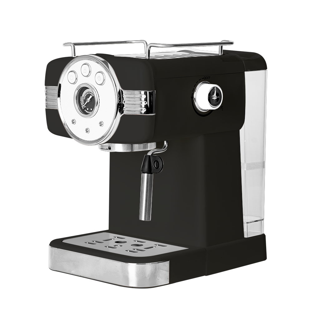 Cafetera semiautomática italiana clásica, máquina de café Espresso,  eléctrica, 15