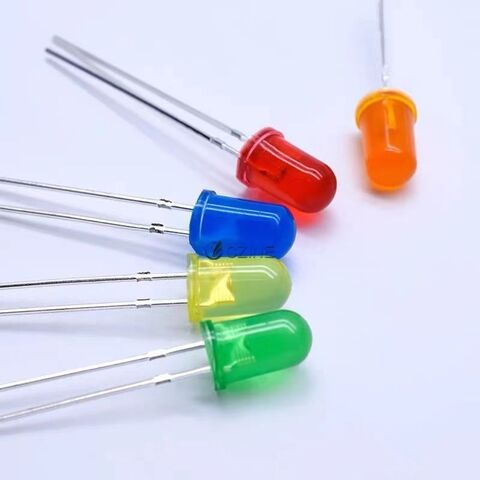 Led 5mm Rouge, Vert, Jaune, Bleu, Top Prix