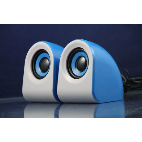 Novedad Cajas de Microaltavoces 2.0 Altavoces Mini Estéreo para PC, Escritorio y Gaming